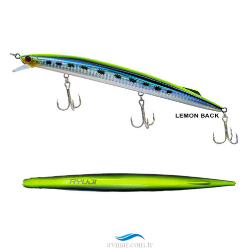 Ryuji Master Jerk Sinking 19cm 36g Maket Balık - 1