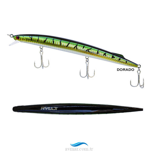 Ryuji Master Jerk Sinking 19cm 36g Maket Balık - 2