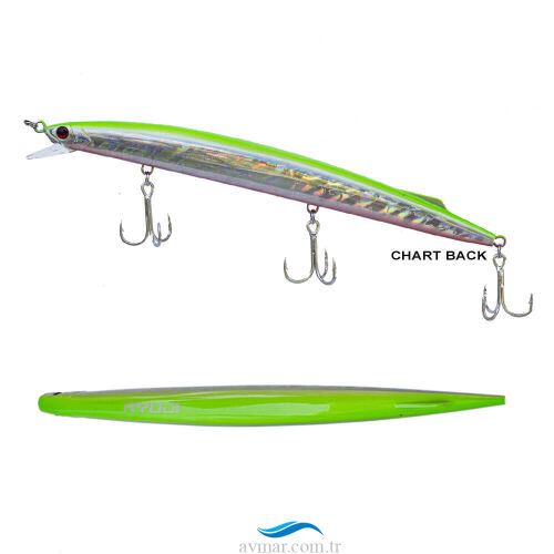 Ryuji Master Jerk Sinking 19cm 36g Maket Balık - 4