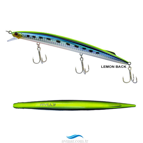 Ryuji Master Jerk Sinking 19cm 36g Maket Balık