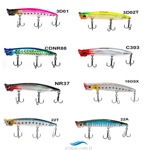 Ryuji Pop Eye Top Water 9cm 7.5gr Maket Yem