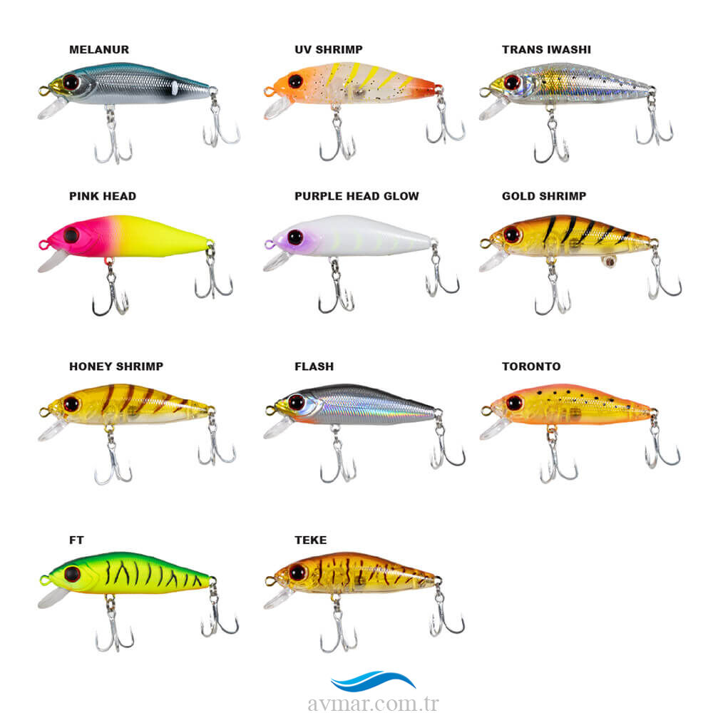 Ryuji Super Minnow 5.5cm 5gr Sahte Balık