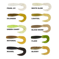 Ryuji Swim Worm 5.5cm Tpr Kokulu Silikon Yem - 1