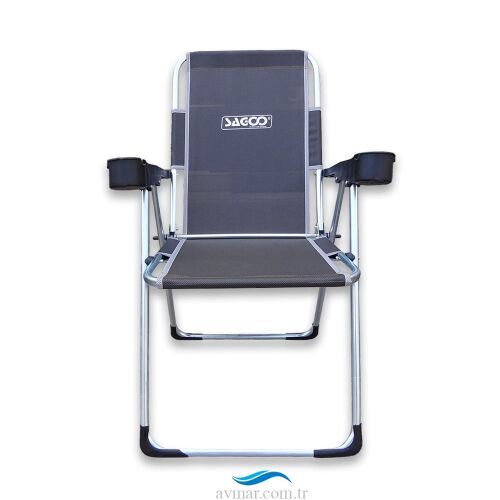 Sagoo Katlanır Kamp Sandalyesi - 5