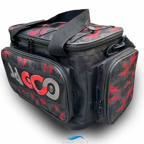 Sagoo Tackle Bag Red Camo Balıkçı Malzeme Çantası - 3