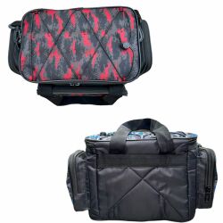 Sagoo Tackle Bag Red Camo Balıkçı Malzeme Çantası - 5