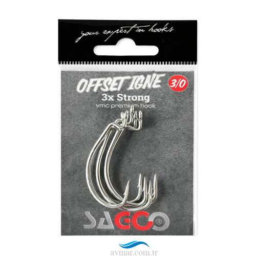 Sagoo Vmc Offset 3x İğne 5li - 2