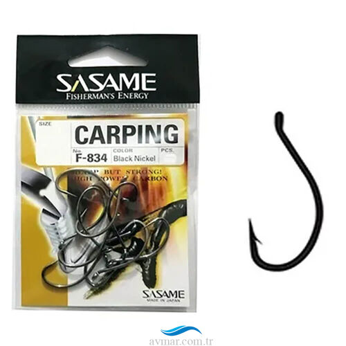 Sasame Carping F-834 Serisi Olta İğnesi - 1