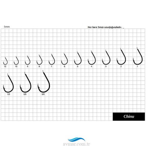 Sasame Chinu F-714 Serisi Olta İğnesi (1)