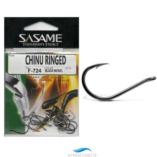 Sasame Chinu Ringed F-724 Serisi Olta İğnesi - 1