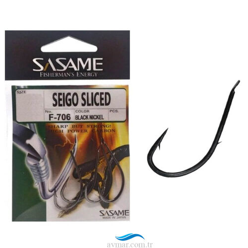 Sasame F-706 Seigo Sliced İğne Black Nickel İğne - 1