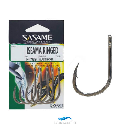 Sasame Isema Ringed F-769 Serisi Olta İğnesi - Sasame