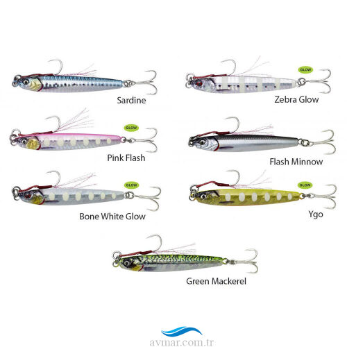 Savage Gear 3D Jig Minnow 20gr 7.5cm Jig Sahte Yem