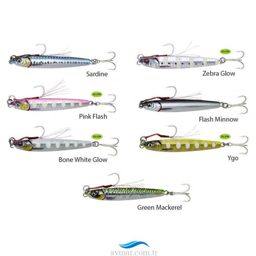Savage gear 3D Jig Minnow 5gr 4,6cm Jig Sahte Yem - 1