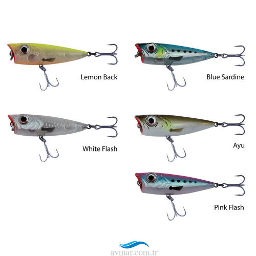 Savage gear 3D Minnow Pop Walker 43mm 3g Maket Sahte Yem - 1