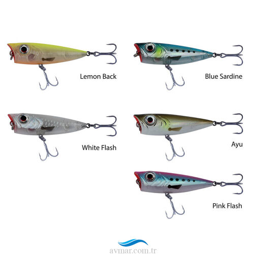 Savage gear 3D Minnow Pop Walker 43mm 3g Maket Sahte Yem