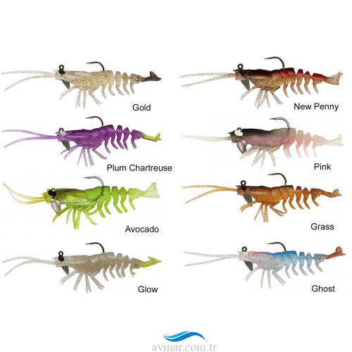 Savage Gear 3D Shrimp RTF 9cm 7gr Silikon Karides - Savage gear