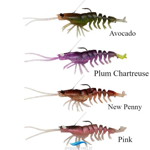 Savage Gear 3D Shrimp Weedless 9cm 7g Silikon Karides - 2