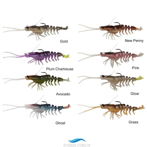 Savage Gear 3D Shrimp Weedless 9cm 7gr Silikon Karides