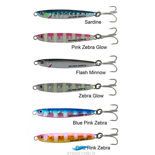 Savage gear 3D Slim Minnow 5gr 4,6cm Jig Sahte Yem