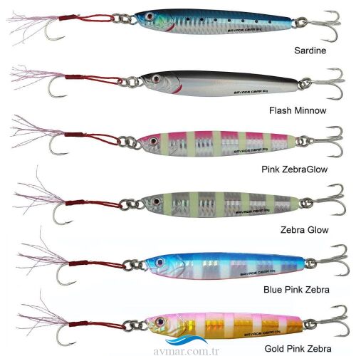 Savage Gear 3D Slim Minnow 8g 5.4cm Jig Metal Yem - 1