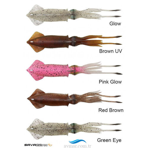Savage Gear 3D TPE Swim Squid 125mm 25gr Silikon Sahte Yem - 2