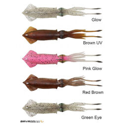 Savage Gear 3D TPE Swim Squid 95mm 10gr Silikon Sahte Yem - 2