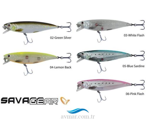 Savage Gear 3D Twitch Minnow 8cm 10g Suni Yem - 1