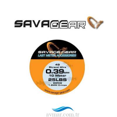 Savage Gear 49 Strend Wire 0,39mm Çelik Tel - 1