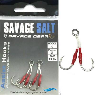 Savage Gear Asist Hook Doble 2 Adet - 1