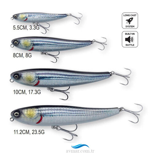 Savage Gear Bullet Mullet 8cm 8gr Maket Sahte Yem - 2