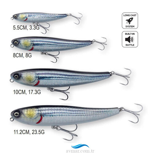 Savage Gear Bullet Mullet 8cm 8gr Maket Sahte Yem (1)