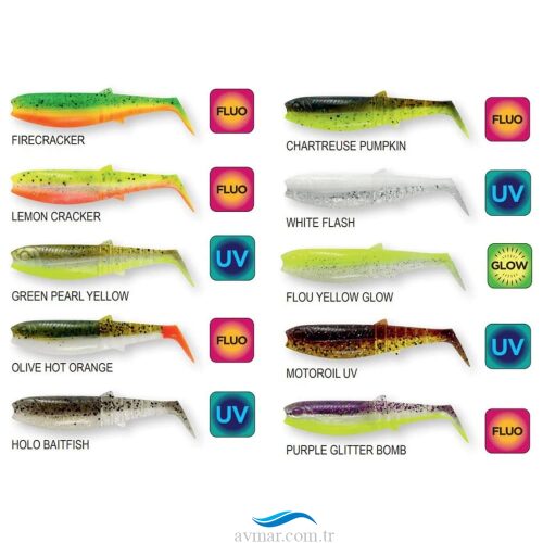 Savage Gear Cannibal Shad 8cm 5gr Silikon Balık