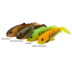 Savage Gear Craft Cannibal Paddletail 8.5cm 7gr Dark Water Mix 4lü - 1