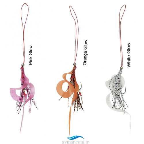 Savage Gear Cuttle Eye Skirt L 2 Adet Sahte Asist İğne - 1