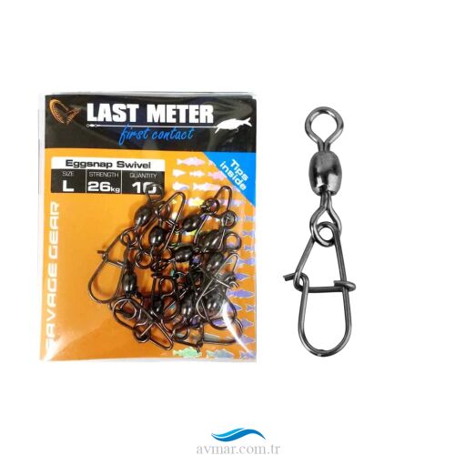 Savage Gear Eggsnap Swivel Klipsli Fırdöndü