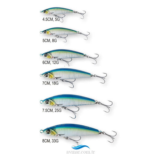 Savage gear Gravity Pencil 6cm 12gr Maket Sahte Yem - Savage gear (1)