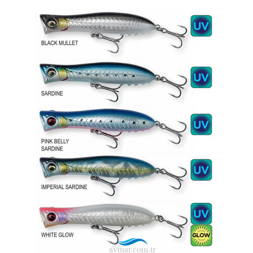 Savage Gear Gravity Popper 9cm 13.5gr Maket Sahte Yem - 1