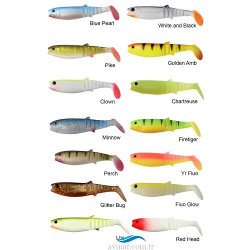 Savage Gear LB Cannibal 12.5cm 20gr Bulk Box Silikon Yem