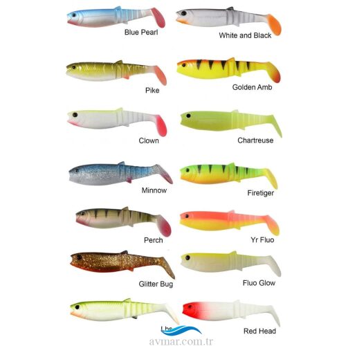 Savage Gear LB Cannibal 8cm 5gr Bulk Box Silikon Yem