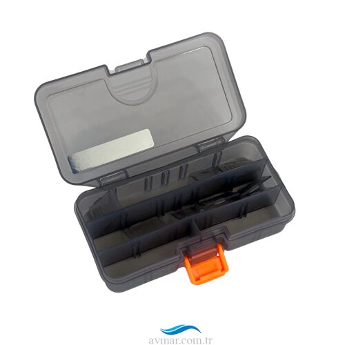 Savage Gear Lurebox 2B Smoke 16.1X9.1X3.1cm Sahte Balık Kutusu (1)