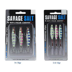 Savage Gear LRF Psycho Sprat Turkish Zebra Mix 3lü Jig Sahte Yem - 1