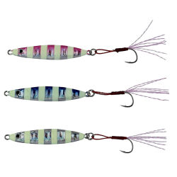 Savage Gear LRF Psycho Sprat Turkish Zebra Mix 3lü Jig Sahte Yem - 2