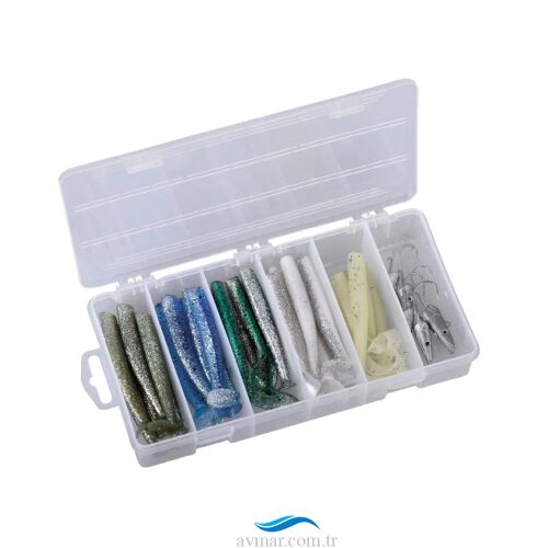 Savage Gear Sandeel Kit 12.5cm 30+5 Adet Silikon Yem