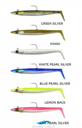 Savage Gear Sandeel V2 14cm 33g 2+1 Silikon Yem - 2