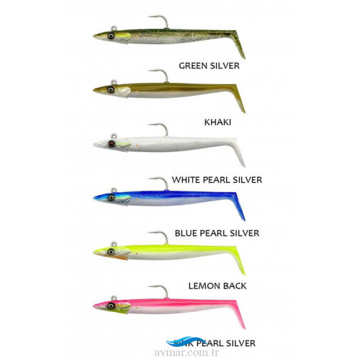 Savage Gear Sandeel V2 14cm 33gr 2+1 Silikon Yem - 1