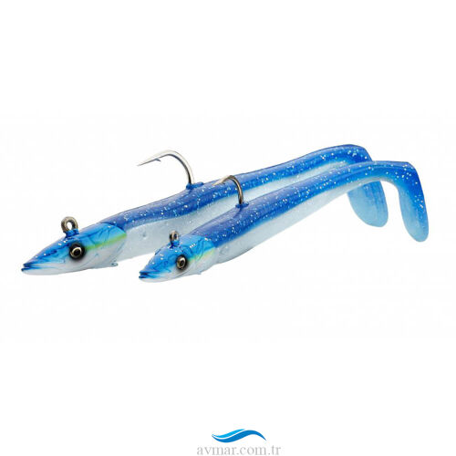 Savage Gear Sandeel V2 14cm 33gr 2+1 Silikon Yem - 2