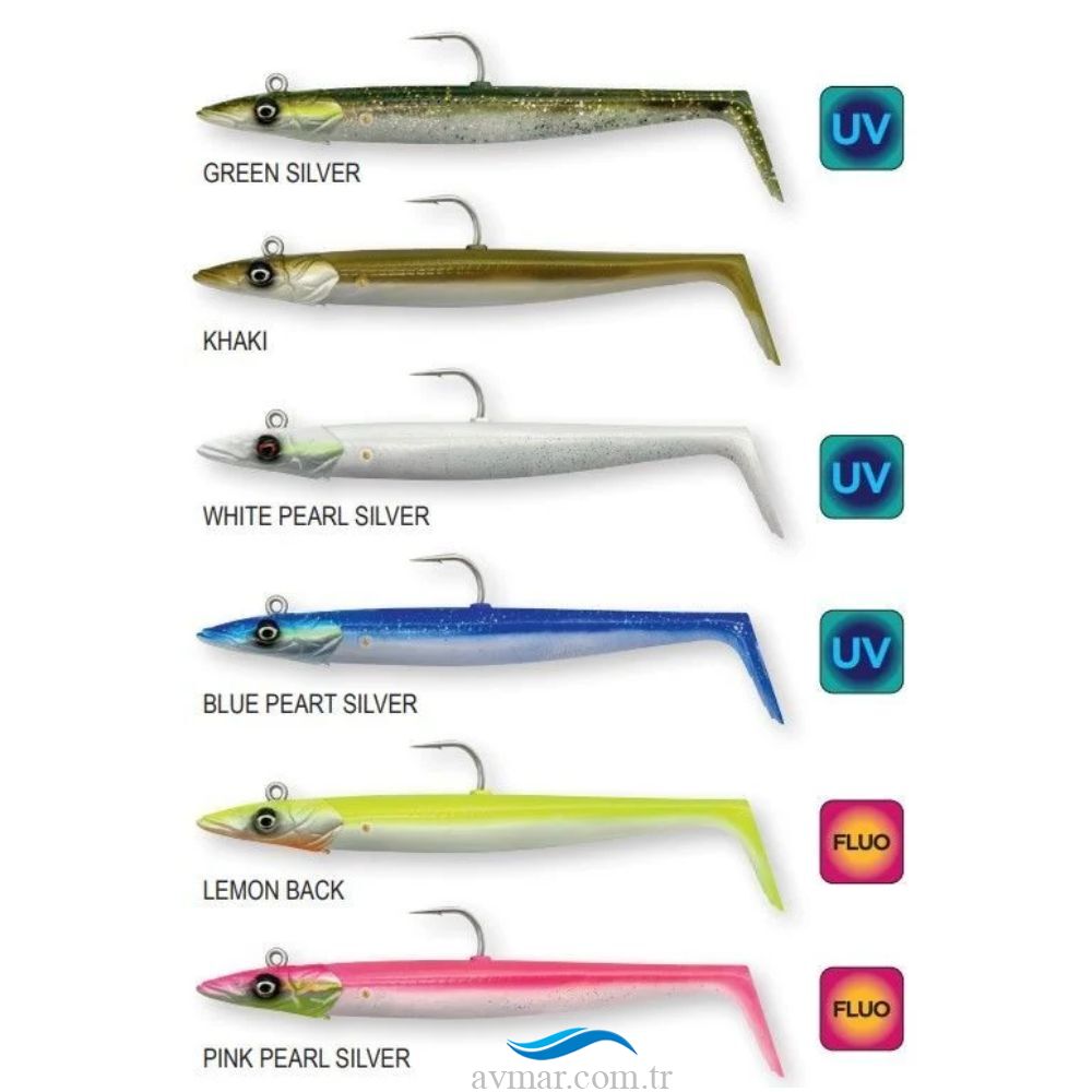 Savage Gear Sandeel V2 18cm 86gr Jig Silikon Yem