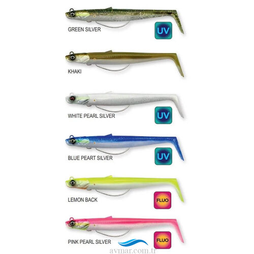 Savage Gear Sandeel V2 Weedless 11.5cm 22gr 2+1 Silikon Yem