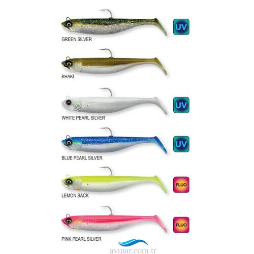 Savage Gear Savage Minnow 12.5cm 35gr 2+1 Silikon Yem - 1